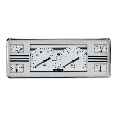 Classic Instruments FC40WH White Hot Series Gauge Package