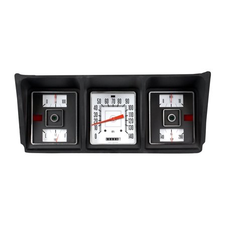 Classic Instruments FT73W Direct-Fit Gauge Package - White