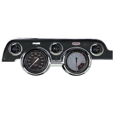Classic Instruments MU67AXG AutoCross Gray Gauge Package
