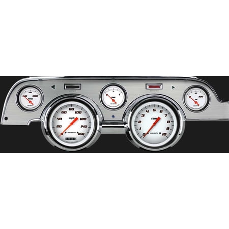 Classic Instruments MU67VSWBA Velocity White Series Gauge Package