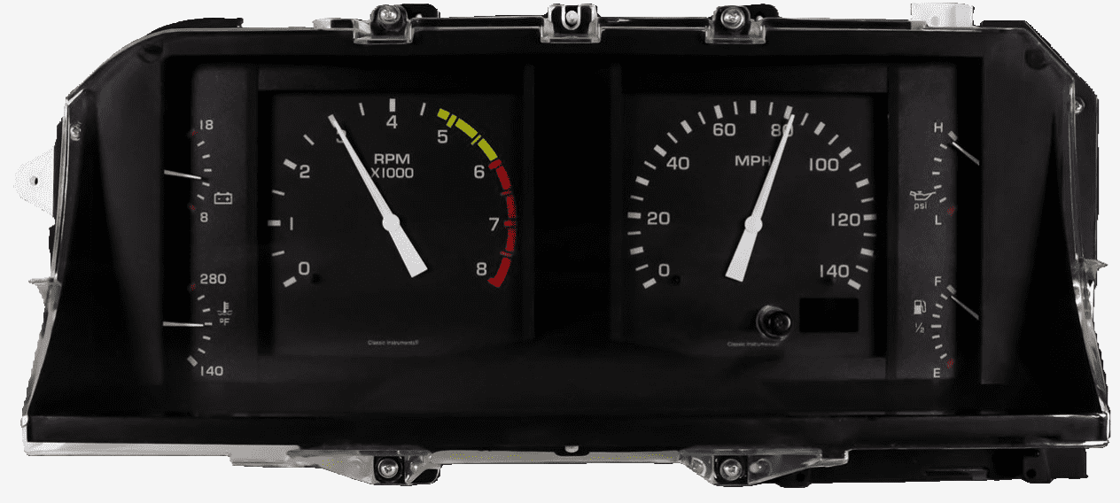 Classic Instruments MU87DOE Instrument Cluster for 87-89 Ford Mustang