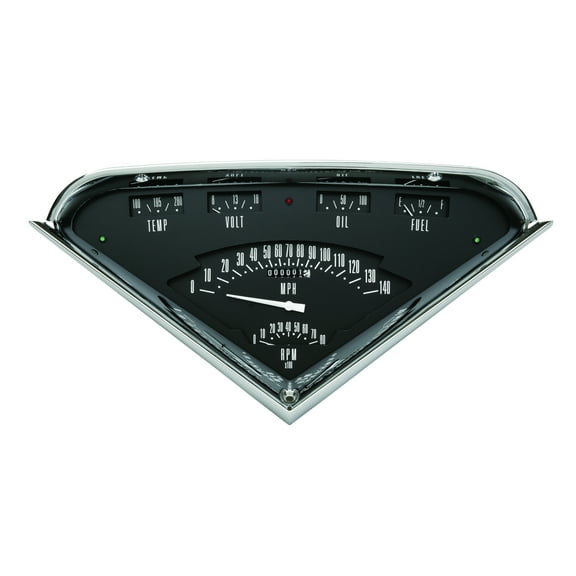 Classic Instruments TF01B Hot Rod Black Tach Force Package