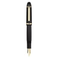 thumbnail image 1 of Classic Iridium Fountain Pen 40mm Large Nib Screw Cap Metal Writing Pen Smooth Ink Executive Business Pen for Calligraphy Journaling Gold 0.8mm, 1 of 3