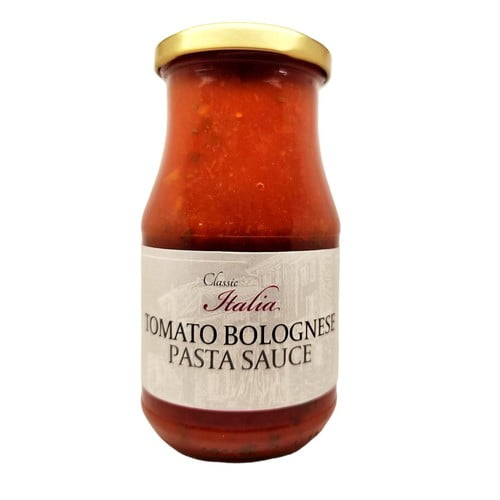Classic Italia Tomato Bolognese Pasta Sauce 400g, British Import (Pack of 2)