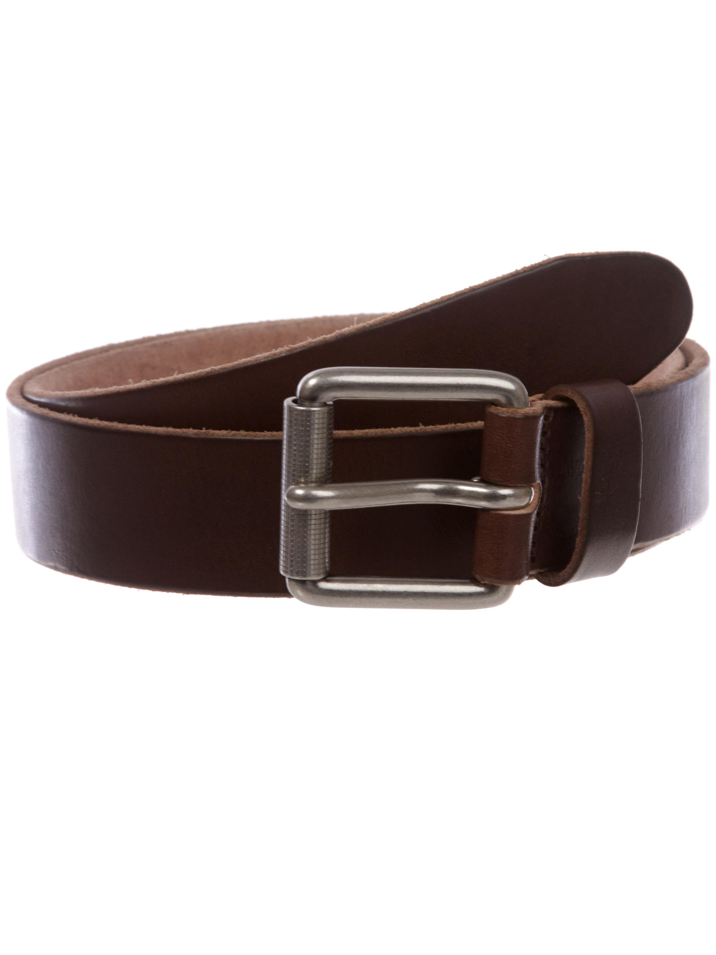 Classic Italian Leather Vintage casual Belt - Walmart Business