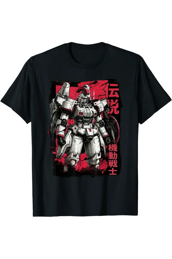 Classic Japanese Legendary Mecha Warrior Robot T-Shirt