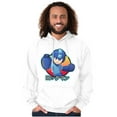 thumbnail image 1 of Classic Japanese Video Game Mega Man Hoodie Sweatshirt Women Men Brisco Brands X, 1 of 6