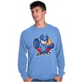 thumbnail image 1 of Classic Japanese Video Game Mega Man Long Sleeve TShirt Men Women Brisco Brands 2X, 1 of 6