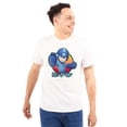 thumbnail image 1 of Classic Japanese Video Game Mega Man Unisex Plus Size Graphic Tee Brisco Brands 3X, 1 of 5