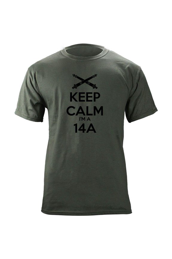 Classic Keep Calm I'm a 14A Army MOS T-Shirt