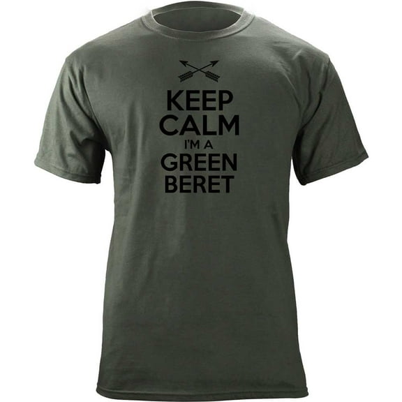 Classic Keep Calm I'm a Green Beret T-Shirt