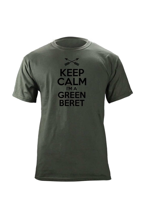 Classic Keep Calm I'm a Green Beret T-Shirt
