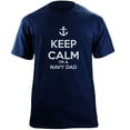 thumbnail image 1 of Classic Keep Calm I'm a Navy Dad T-Shirt, 1 of 1