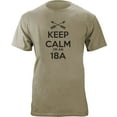 thumbnail image 1 of Classic Keep Calm I'm an 18A Army MOS T-Shirt, 1 of 1