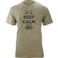 thumbnail image 1 of Classic Keep Calm I'm an 18D Army MOS T-Shirt, 1 of 1