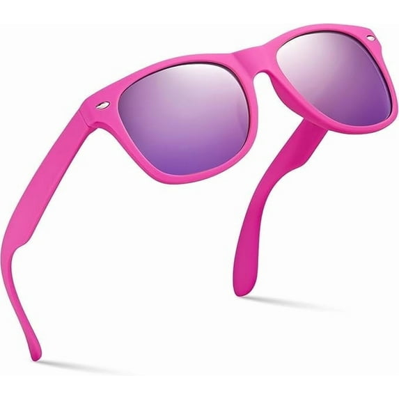 Classic Kids Sunglasses for Boys Girls Age 3-12 Shatterproof UV400 Toddler Children Sun Glasses