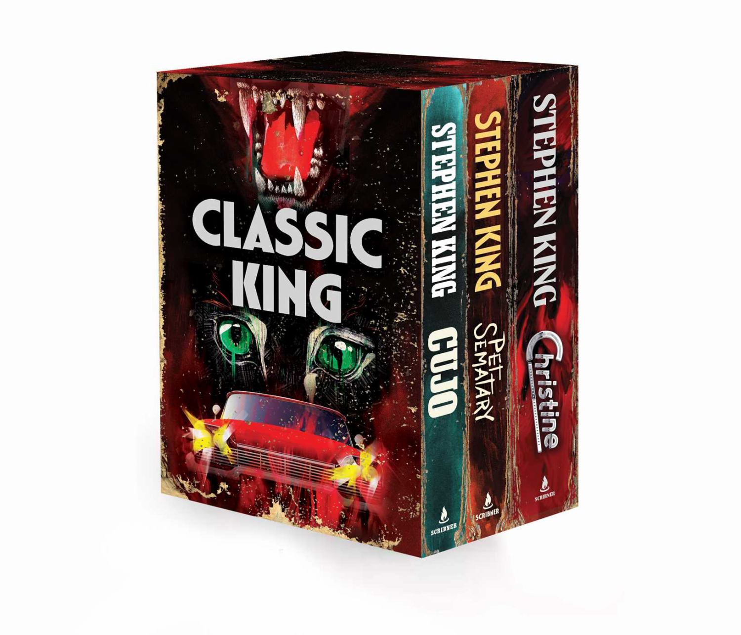Classic King Boxed Set 1: Christine, Cujo, Pet Sematary (Combined