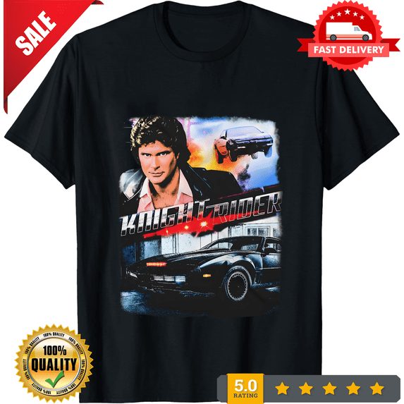Classic Knight Rider T-Shirt, CROWD FAVORIT-TH77057