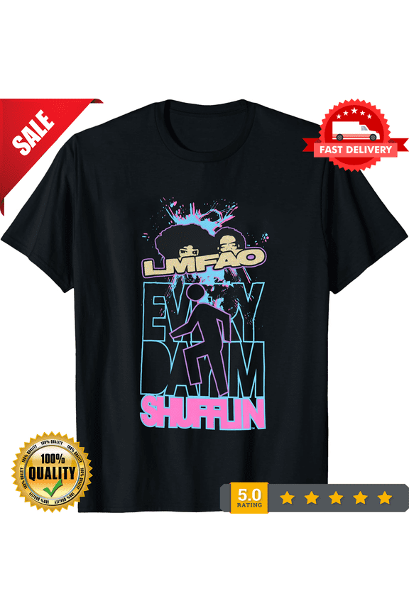 Classic LMFAO Band Rock Party Everyday M Shufflin T Shirt Full Size S-5XL, LIMITED EDITION-TH68380
