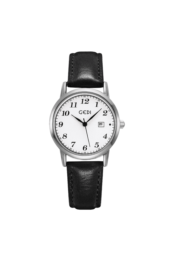 Classic Ladies' Round Quartz Watch - Timeless Style for Every Occasion
