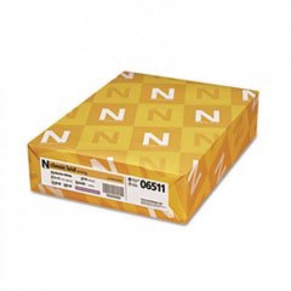* Classic Laid Stationery Writing Paper, 24-lb., 8-1/2 x 11, Avon White,