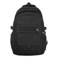 thumbnail image 1 of Classic Laptop Backpack,Water-Resistant Pack Bookbag Ruckback with Compartments,12.2x7.08x17.74" Basic Travel Backpack Bookbag,Water Resistant Computer Computer Bag Laptop Notebook,Black, 1 of 9