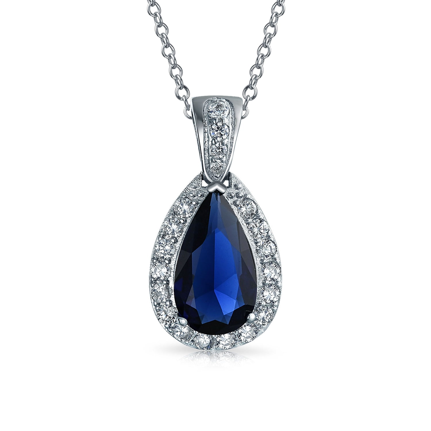 Amazon.com: XILAZAB Blue Sapphire Necklace for Women, Art Deco Square  Faceted Blue Glass Birthstones Necklace Antique Luxury Crystal Necklace  Elegant Vintage Royal Blue Rhinestone Necklace Gold Link Chain: Clothing,  Shoes & Jewelry