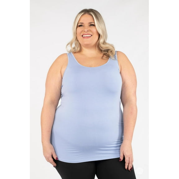 Classic Layering Tank - Baby Blue 3XL
