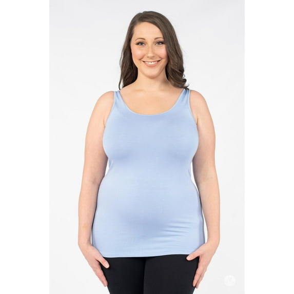 Classic Layering Tank - Baby Blue M