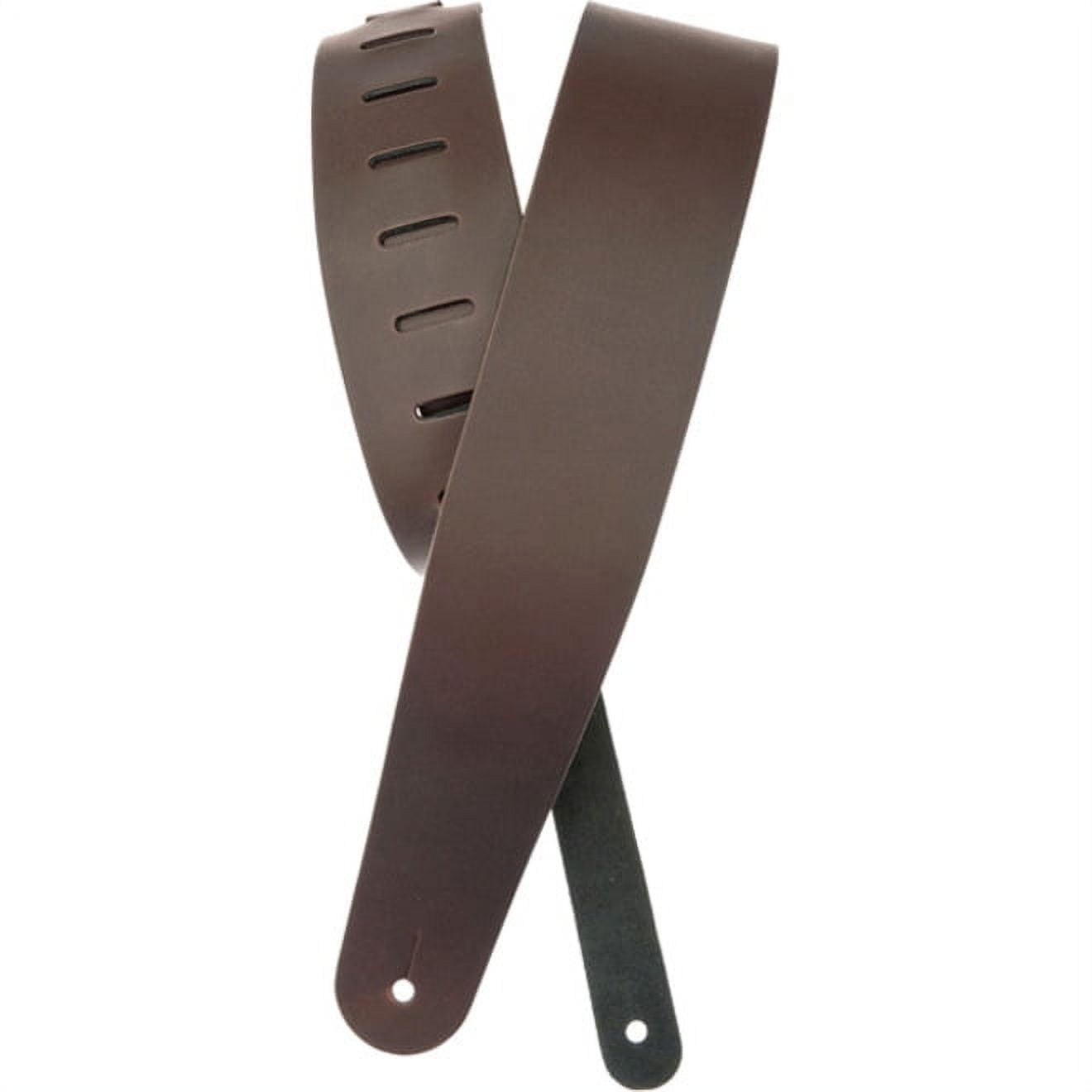 Classic Leather Guitar Strap, Brown