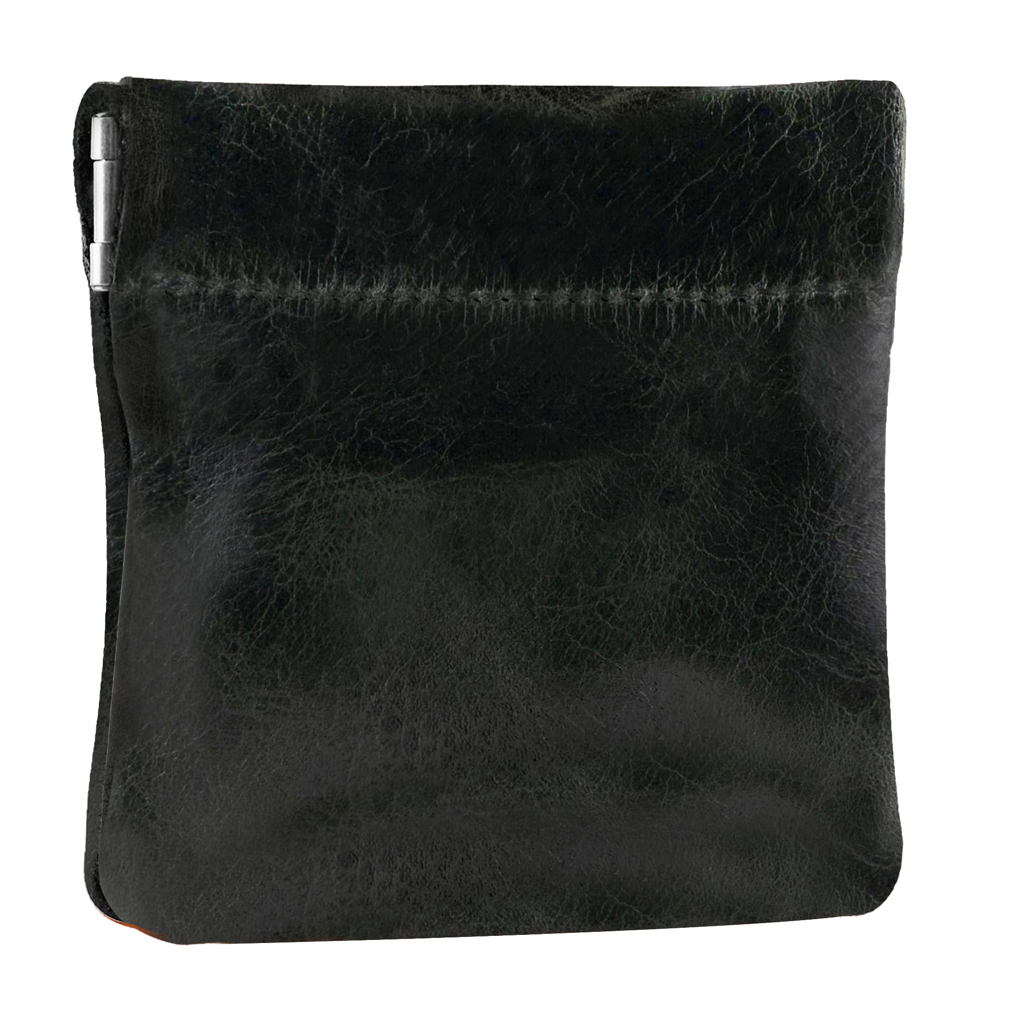 Nabob Leather Genuine Leather Squeeze Coin Purse, Pouch Made IN U.S.A. Change  Holder For Men/Woman Size 3.5 X 3.5 - Walmart.com
