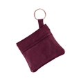 thumbnail image 1 of Classic Leather Squeeze Coin Purse change Holder For Men, Pouch By Improving Lifestyles (WINE), 1 of 1
