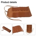 thumbnail image 1 of Classic Leather Tool Roll Bag for Compact and Organized Hardware Storage, 1 of 12