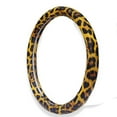 thumbnail image 1 of Classic Leopard Design Girl Steering Wheel Cover, Noble Imperial Gold, 1 of 1