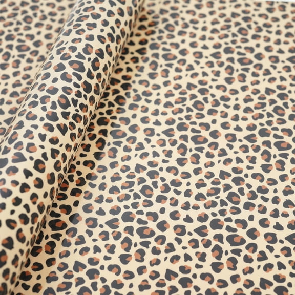 Make Market Classic Leopard Print Heat Transfer Vinyl - 12" x 24" Sheets for Iron-On Apparel & Accessories, Compatible with Most Cutting Machines, Lead & Phthalate Free, 12 Pack