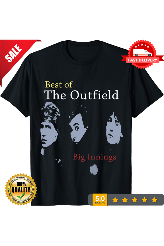 Classic Limited New Popular The Outfield Big Innings Best of English Retro T-SHIRT S-4XL, NEW INSTOCK-TH77992