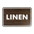 thumbnail image 1 of Classic Linen Sign (Walnut) - Large, 1 of 1