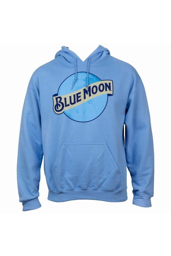 Classic Logo Baby Blue Hoodie, 2XL