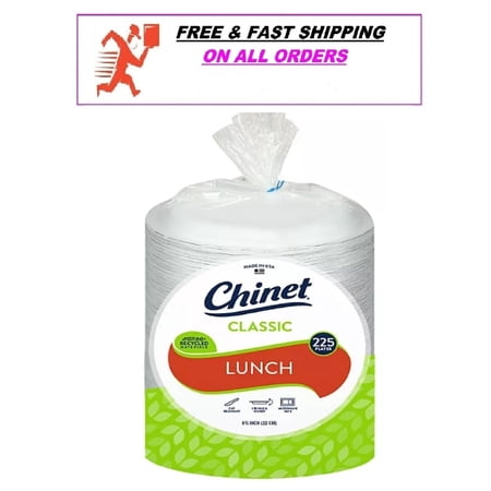 Classic Lunch Paper Plates 8.75” (225 ct.)