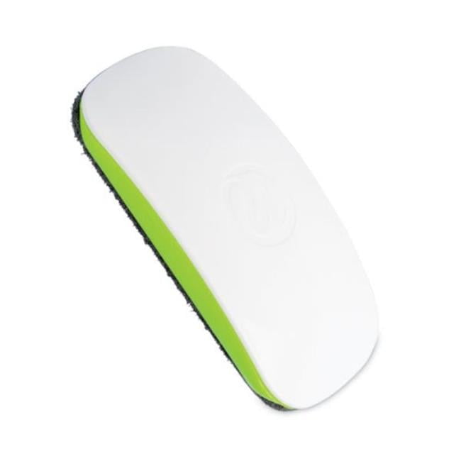 Modern White and Green Magnetic Dry Erase Board Eraser