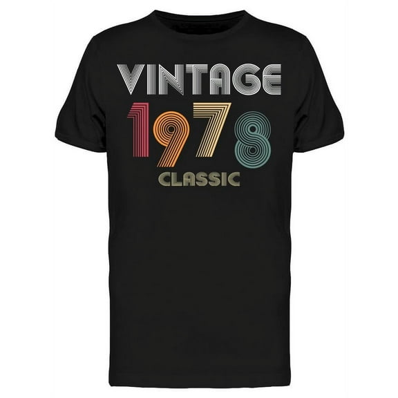 Classic Man Since 1978 Men's T-shirt