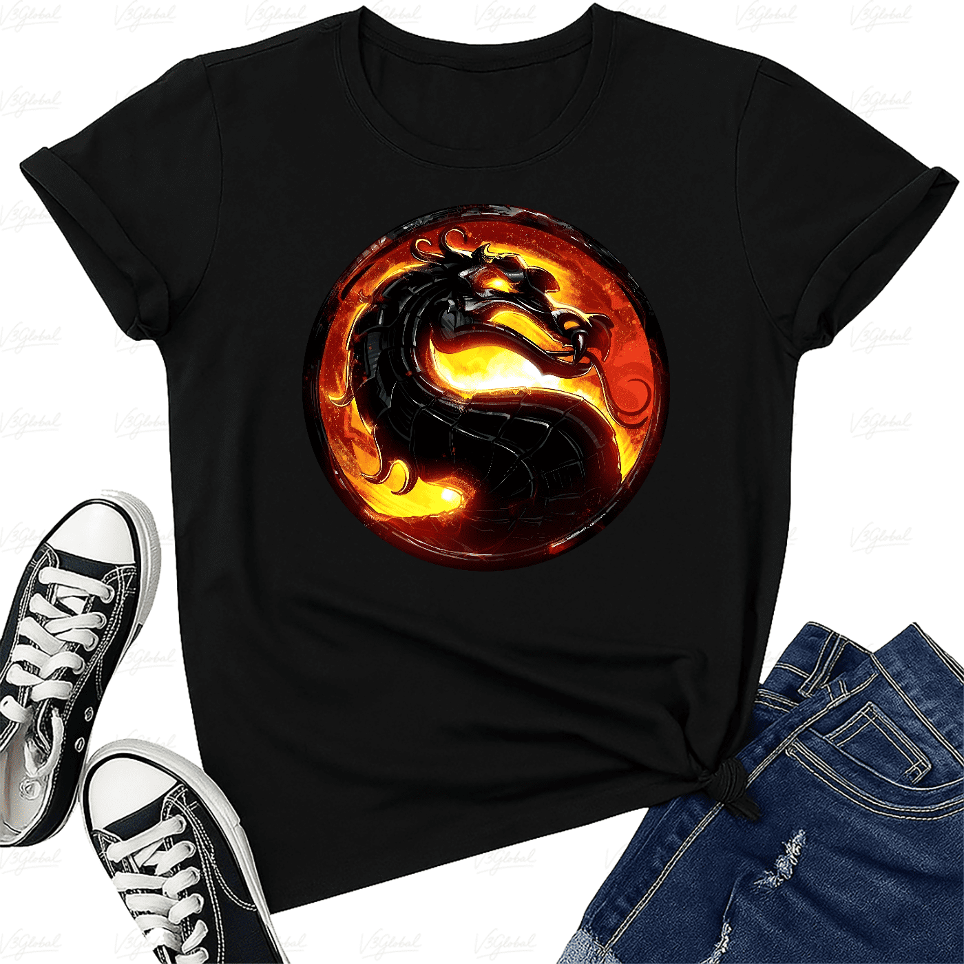 Classic Martial Arts Fighter Inspired Retro Combat Game Style Unisex T ...