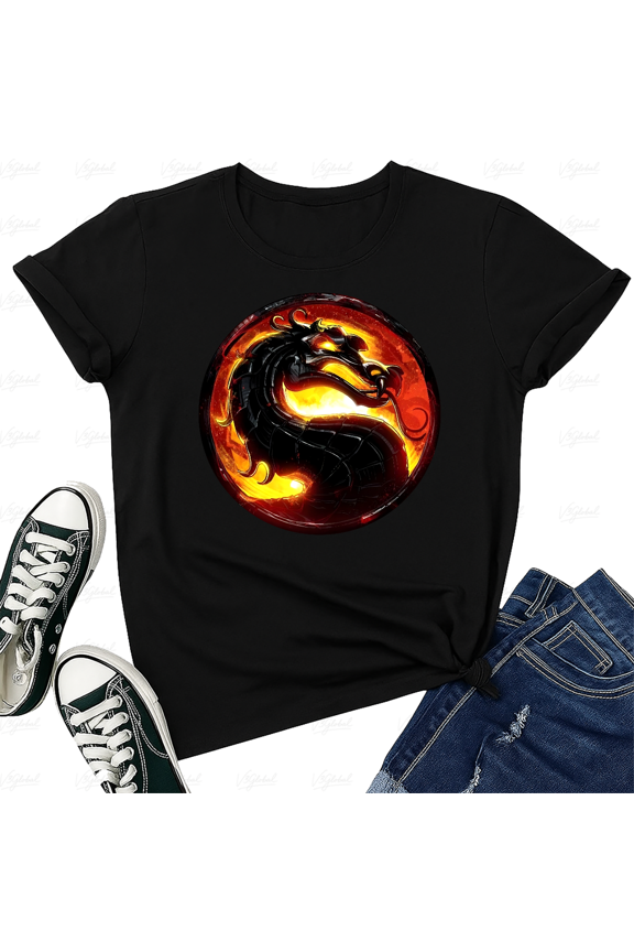 Classic Martial Arts Fighter Inspired Retro Combat Game Style Unisex T-shirt V15424, up to size 5XL