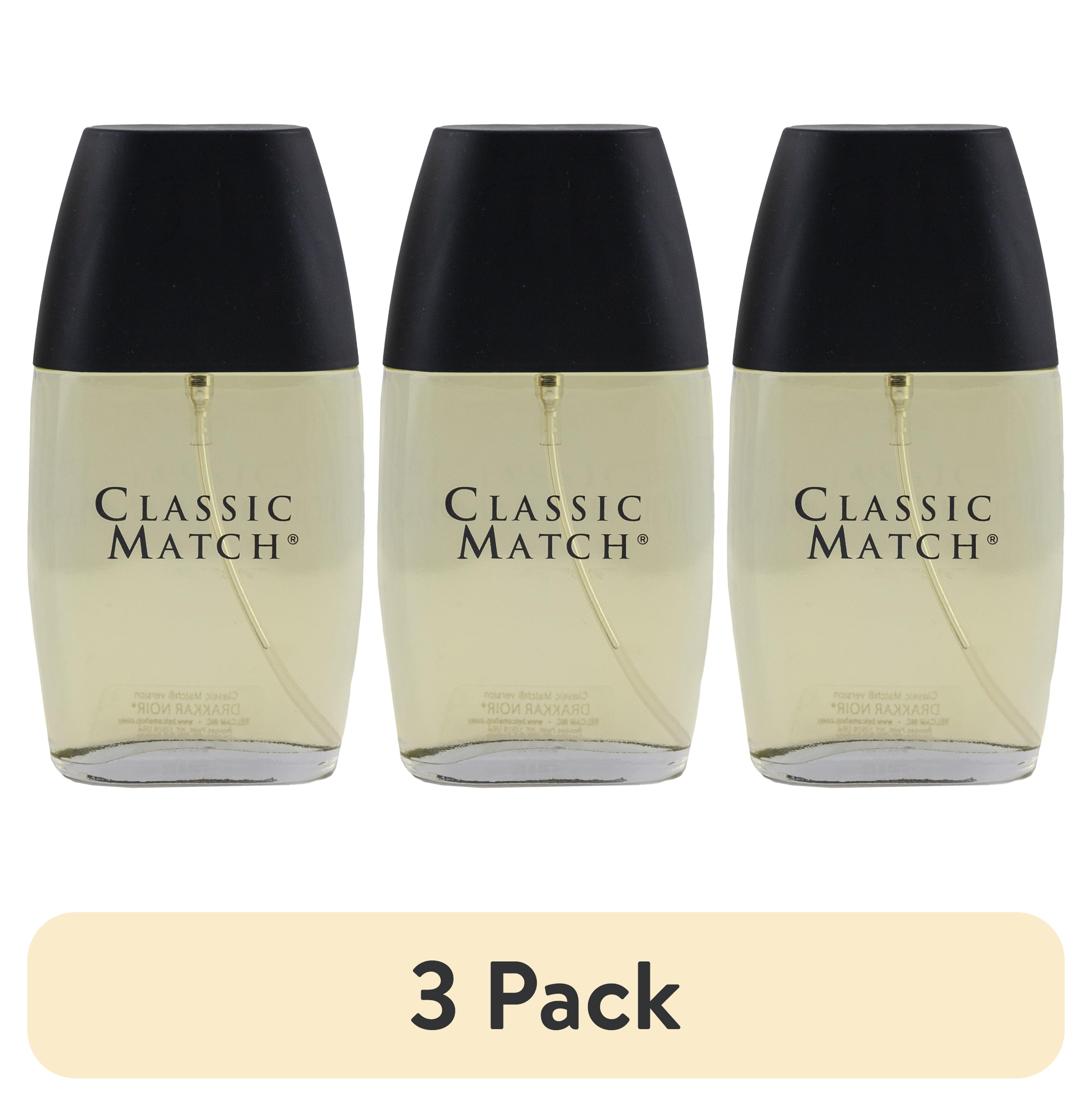 3 pack) Belcam Classic Match Cologne, Version Of Obsession, 2.5 Oz