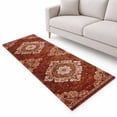 Classic Medieval Runner Rug 2.6'x8', Retro Patterns Soft Mat Non-Slip ...