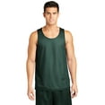 thumbnail image 1 of Classic Men Mesh Reversible Tank Color Forest Green Size 3X-Large, 1 of 8