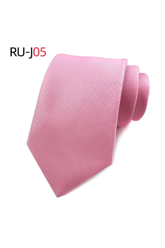 Classic Men's Woven Silk Necktie Extra Long Tie for Big and Tall Jacquard Business Wedding Formal Party Stripe Design