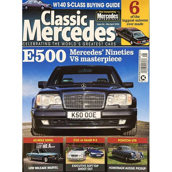 Classic Mercedes Magazine March April 2026