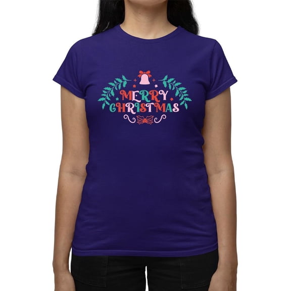 Classic Merry Christmas - Festive Holiday Tee