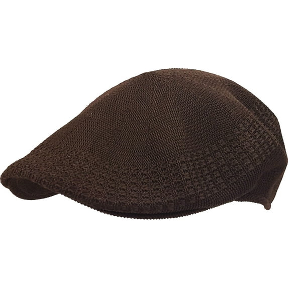 Classic Mesh Ivy Newsboy Ivy Cap Hat Crochet Driving Golf Ventair Cabbie